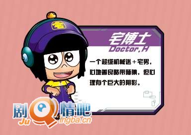 开心超人大电影宅博士剧照