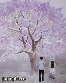 一树一树紫花开海报