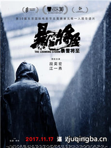 暴雪将至海报